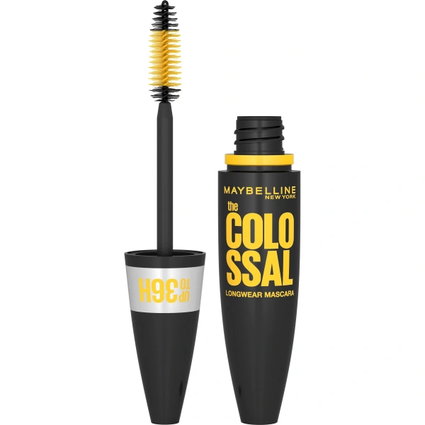 MAYBELLINE Colossal Mascara do rzęs Longwear 36H czarna  10ml