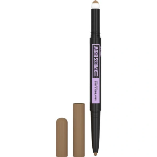 MAYBELLINE Express Brow Satin Duo Dwustronna Kredka do brwi nr 01 Dark Blond 1szt