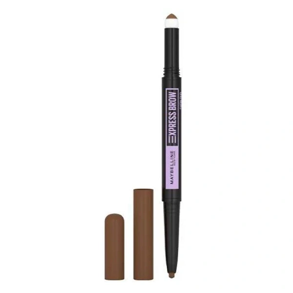 MAYBELLINE Express Brow Satin Duo Dwustronna Kredka do brwi nr 02 Medium Brown 1szt
