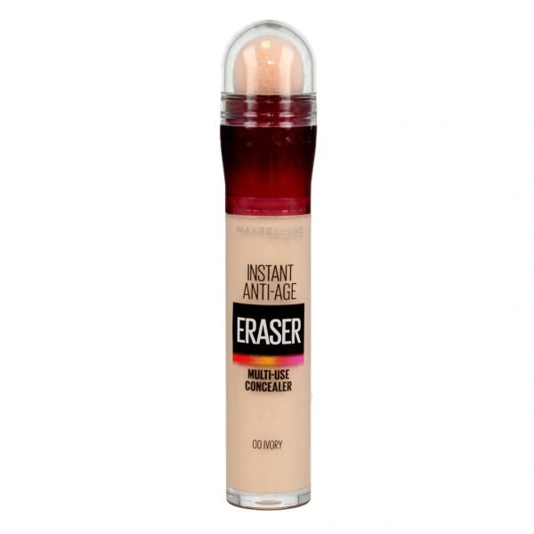 Maybelline Korektor z gąbką Instant Anti-Age Eraser nr 00 Ivory  6.8ml