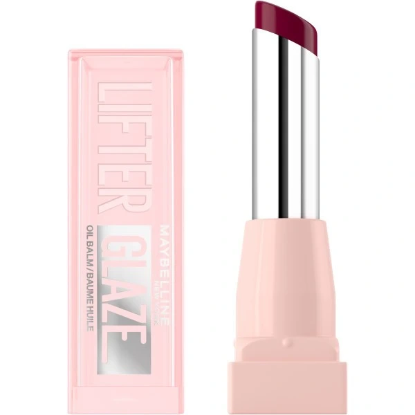 MAYBELLINE Lifter Glaze Pomadka - balsam olejkowy do ust nawilżający, 008 Acai Glaze 2,8 g