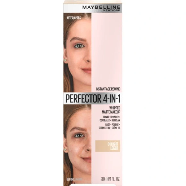 MAYBELLINE Perfector 4in1 Wielofunkcyjny Podkład do twarzy nr 01-Light 30ml