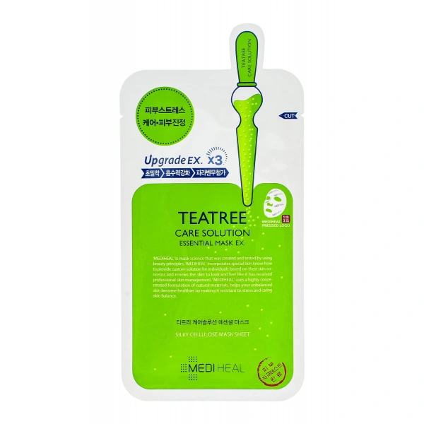 MEDIHEAL Care Solution Maska kojąco-ujędrniająca w płachcie Drzewo Herbaciane 24 ml