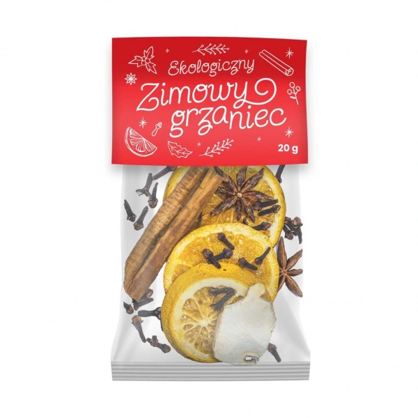 Mieszanka liofilizowana do herbaty i napojów (zimowy grzaniec) bio 20 g - dary natury (produkt sezonowy)
