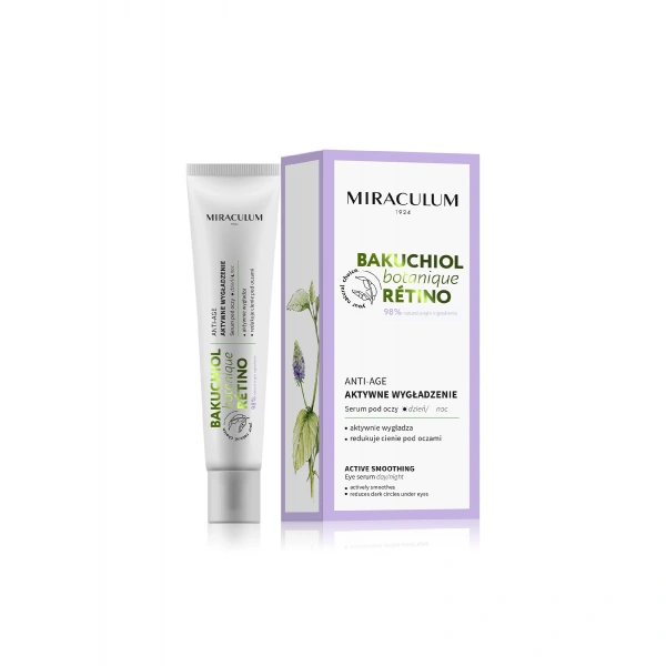 Miraculum Bakuchiol Botanique Retino Serum pod oczy - aktywne wygładzenie 20ml