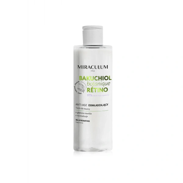 Miraculum Bakuchiol Botanique Retino Tonik do twarzy - odmładzający 200ml