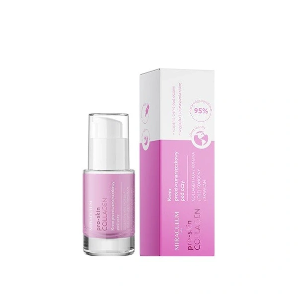 Miraculum Collagen Pro-Skin Krem przeciwzmarszczkowy pod oczy 15ml