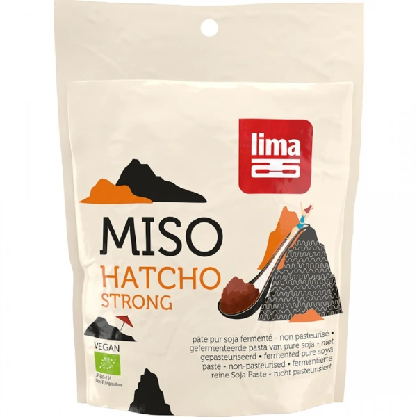 Miso hatcho (pasta sojowa z jęczmieniem) bio 300 g - lima