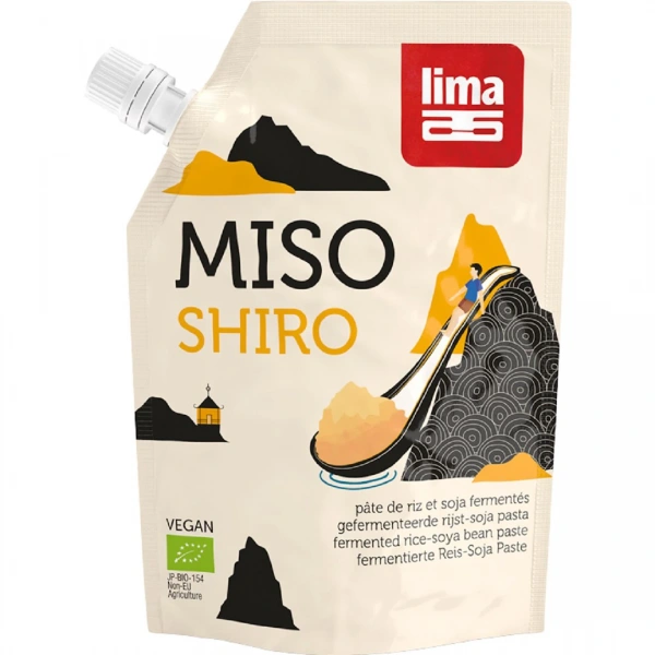 Miso shiro (pasta z ryżu i soi) bio 300 g - lima