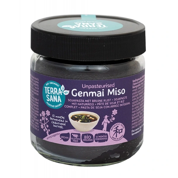 Miso genmai (pasta z soi i ryżu brązowego) bio 350 g - terrasana