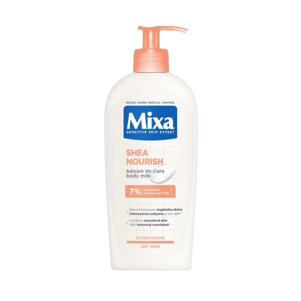 MIXA Bogate Mleczko do ciała - intensywne odżywienie 400 ml