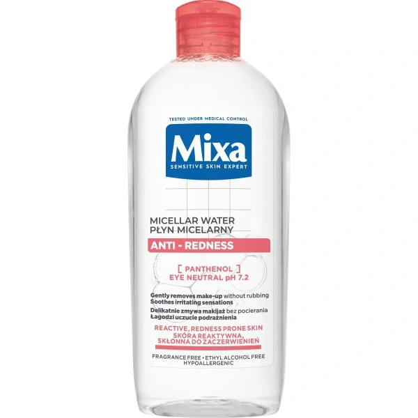 MIXA Płyn micelarny do cery zaczerwienionej 400 ml