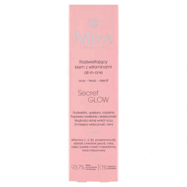 MIYA Secret Glow Krem rozświetlający z wiataminami all-in-one 30 ml