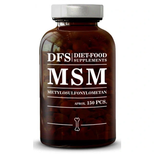 Msm siarka organiczna (750 mg) 150 tabletek - diet-food