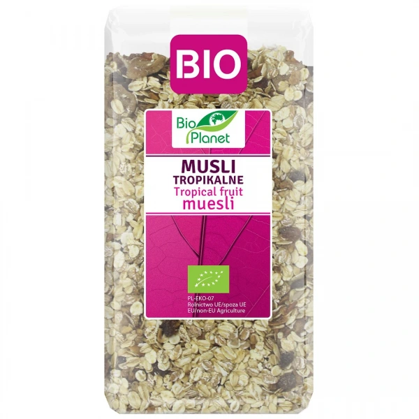 Musli tropikalne bio 300 g - bio planet