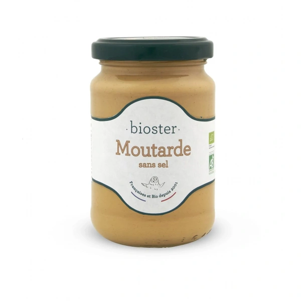 Musztarda bez dodatku soli bio 200 g - bioster