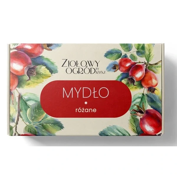 Mydło różane 100 g - ziołowy ogród by jozka (dary natury)