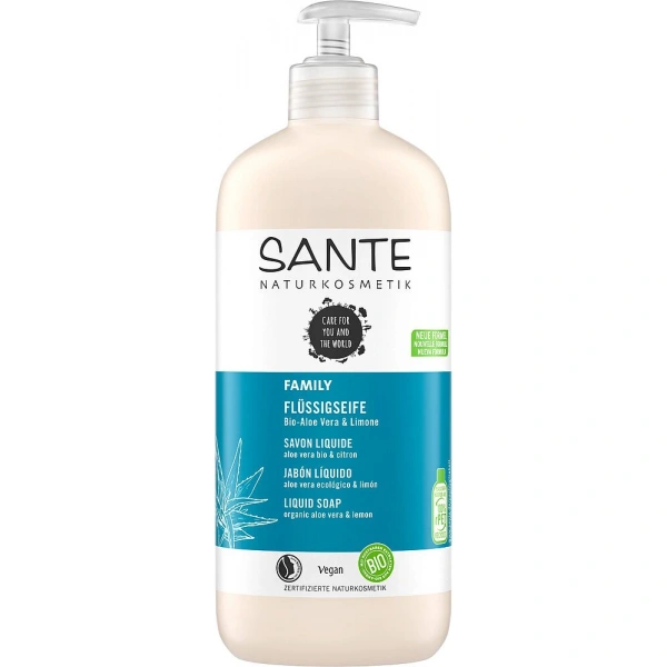 Mydło w płynie aloes i cytryna eco 500 ml - sante