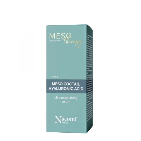 NACOMI Meso Therapy Ultranawilżające Serum - Koktajl z kwasem hialuronowym 15ml
