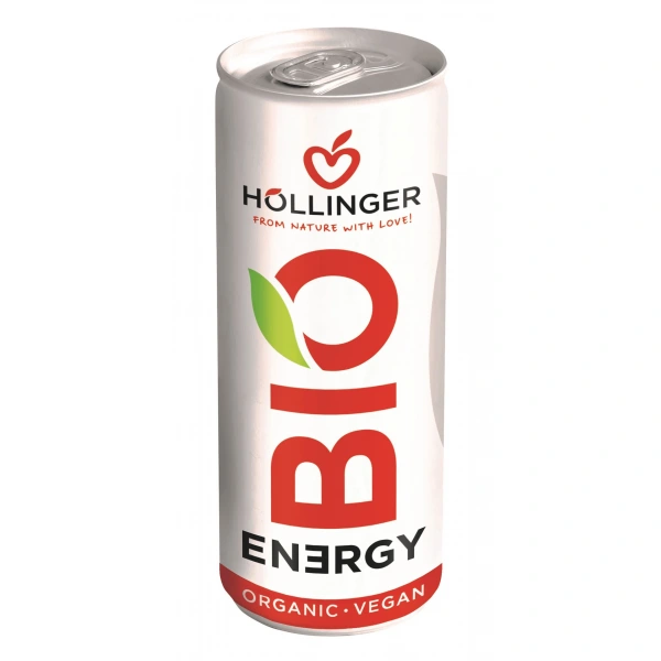 Napój energetyzujący o smaku jabłko - jeżyna bio 250 ml - hollinger