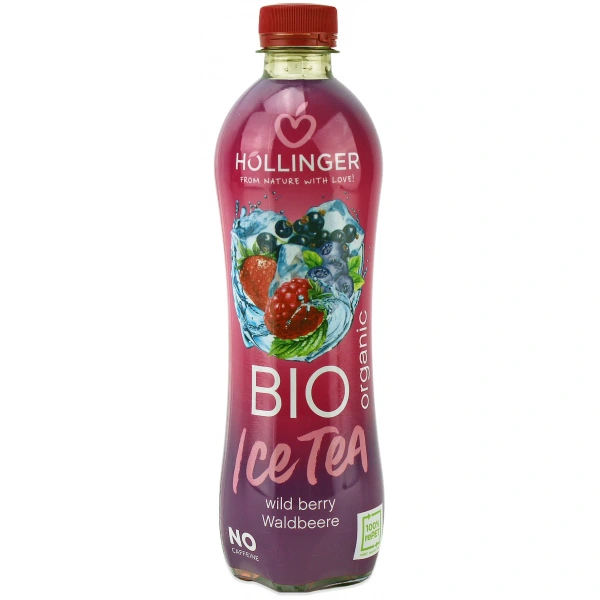 Napój ice tea o smaku owoców leśnych bio 500 ml - hollinger