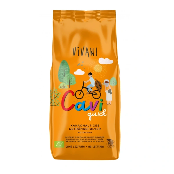 Napój kakaowy instant bio 400 g - vivani
