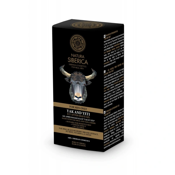 Natura Siberica Men Chłodzący Żel po goleniu Yak And Yeti dla mężczyzn 150ml