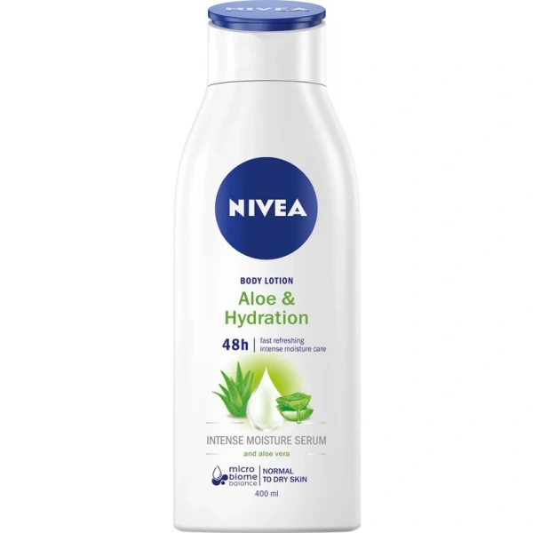 NIVEA Body Balsam do ciała intensywnie nawilżający Aloe & Hydration 400 ml