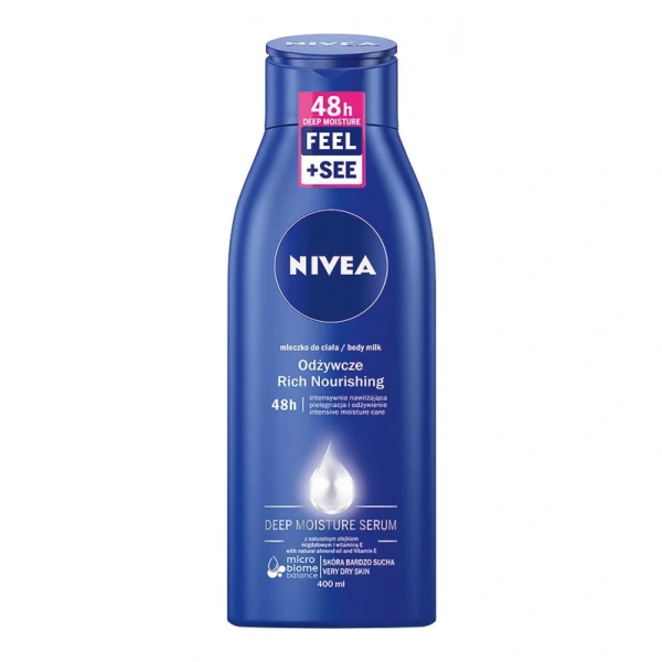 NIVEA Body Milk Odżywcze mleczko do ciała 400 ml