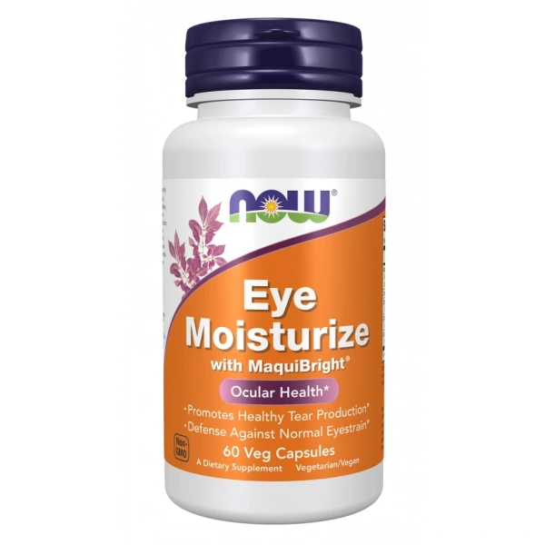 NOW FOODS Eye Moisturize with MaquiBright (60 caps)