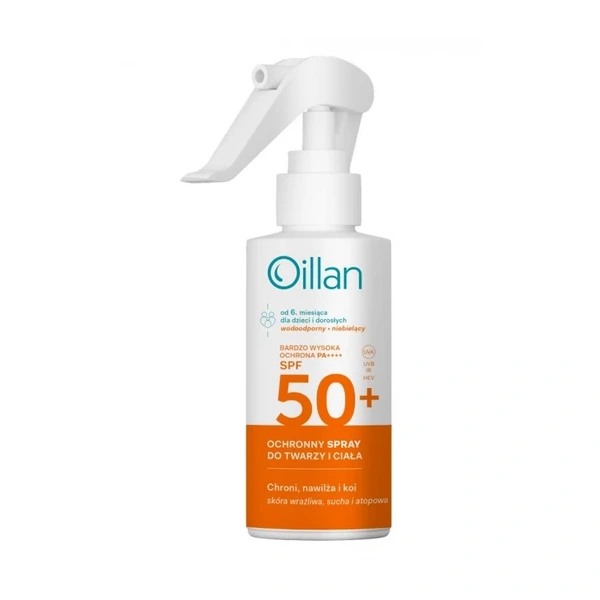 OILLAN Sun Spray ochronny SPF50 (125 ml)