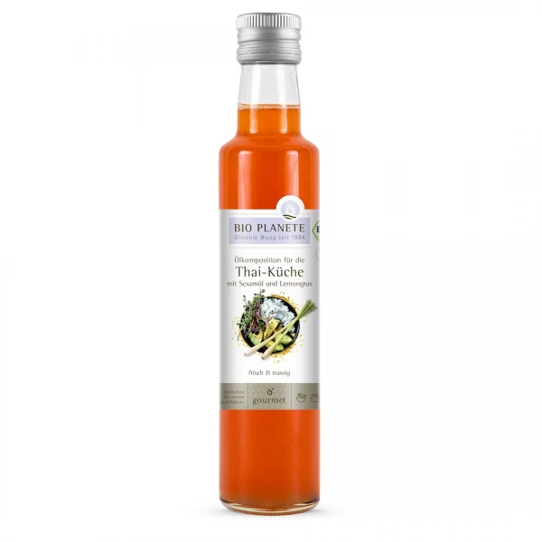 Olej do kuchni tajskiej bio 250 ml - bio planete