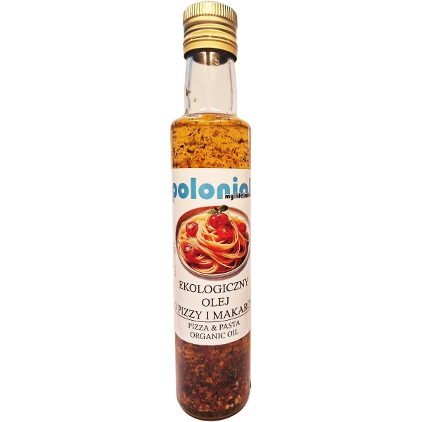Olej rzepakowy do pizzy i makaronu bio 250 ml - poloniak