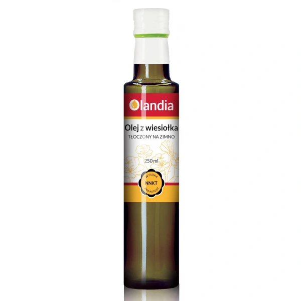 Olej z wiesiołka tłoczony na zimno 250 ml - olandia