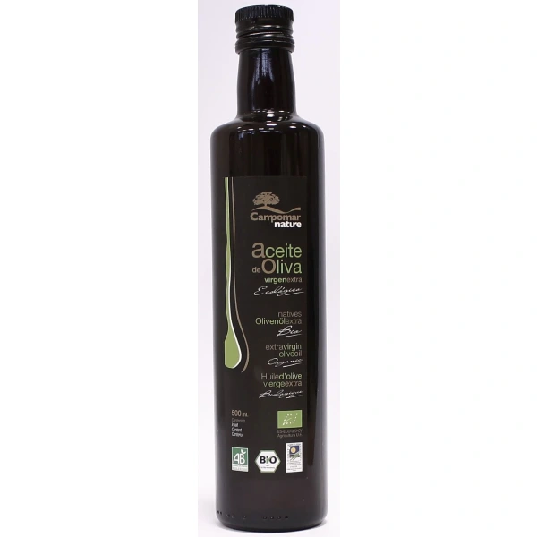 Oliwa z oliwek extra virgin bio 500 ml - campomar nature