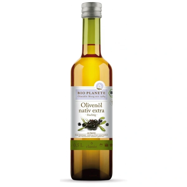 Oliwa z oliwek extra virgin owocowa bio 500 ml - bio planete