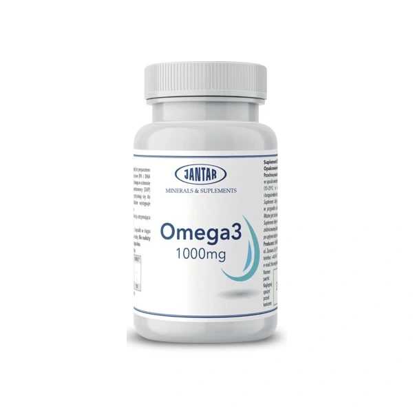Omega-3 (1000 mg) 90 kapsułek - jantar