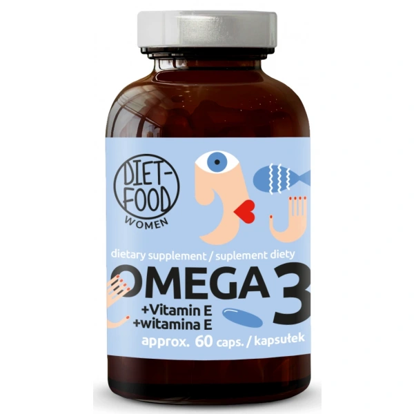 Omega-3 60 kapsułek - diet-food