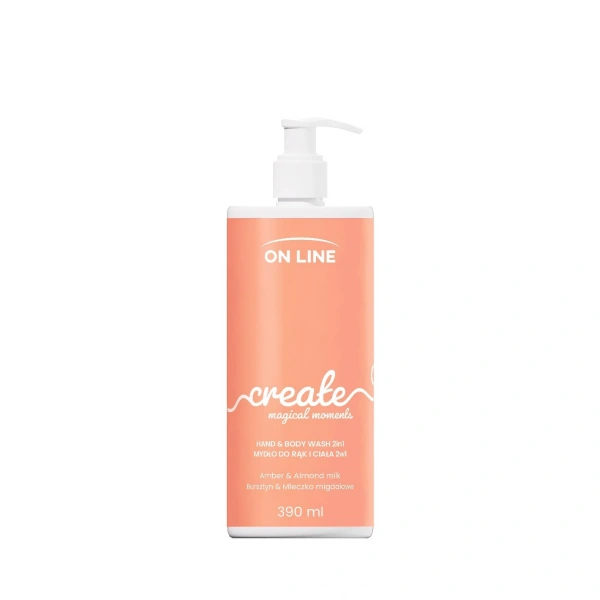 ON LINE Emocje Mydło do rąk i ciała 2w1 Creat 390 ml