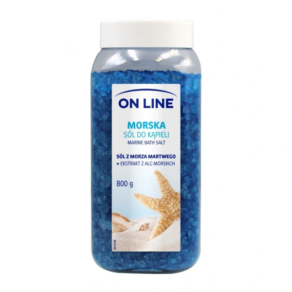 ON LINE Sól do kąpieli - Morska 800g