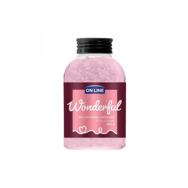 ON LINE Sól do kąpieli Wonderful 600 g