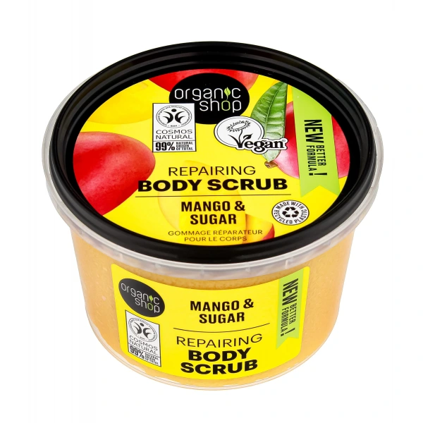 ORGANIC SHOP Body Scrub Regenerujący peeling do ciała - Mango & Sugar 250 ml