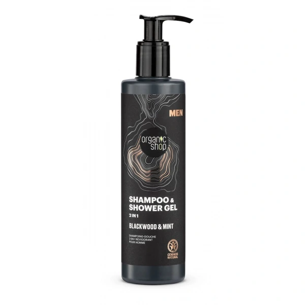 ORGANIC SHOP Men Żel pod prysznic i szampon 2 w 1 280 ml