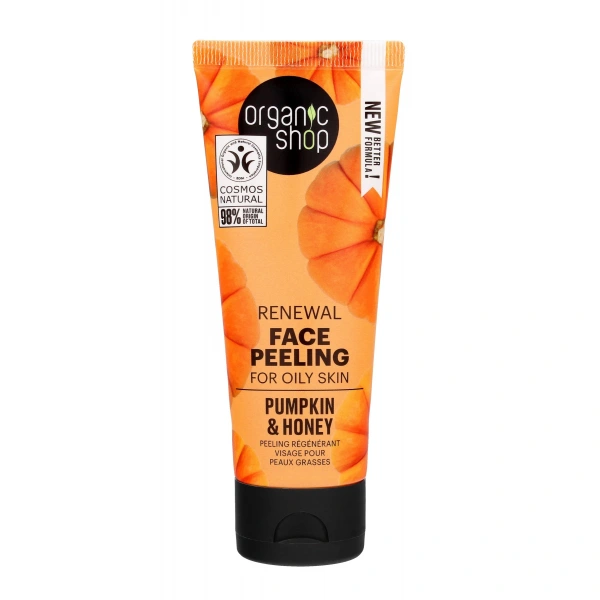 ORGANIC SHOP Normalizujący Peeling do twarzy Pumpkin & Honey 75ml