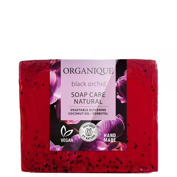ORGANIQUE Mydło naturalnie pielęgnujące Black Orchid 100g