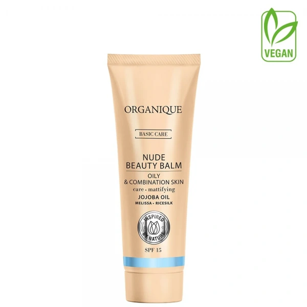 ORGANIQUE Nude Beauty Balm Krem upiększający dla skóry tłustej i mieszanej 30ml