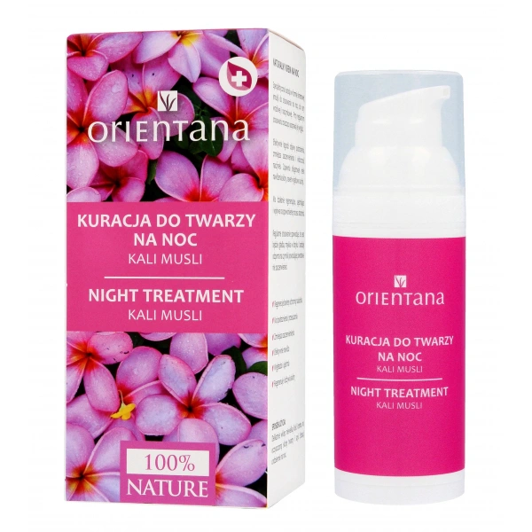 ORIENTANA Kali Musli Krem do twarzy kojąca kuracja na noc 50 ml