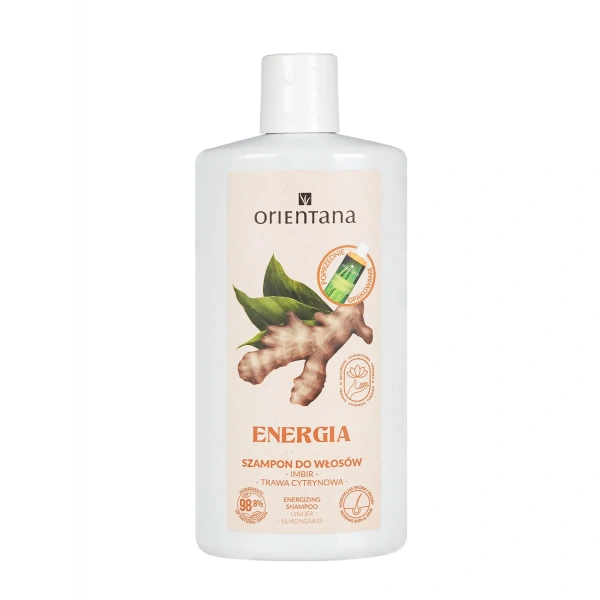 ORIENTANA Szampon do włosów ENERGIA - Imbir i Trawa Cytrynowa 210ml