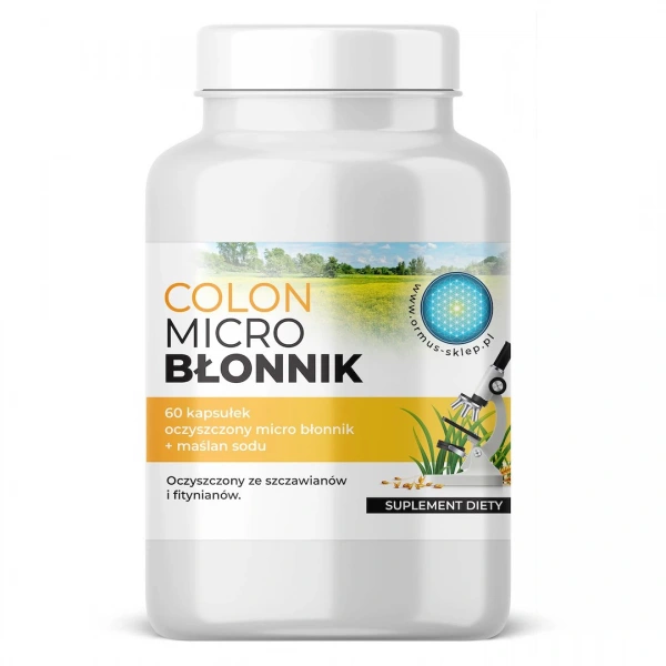 ORMUS Colon Micro Fibre + Sodium Butyrate (60 caps)