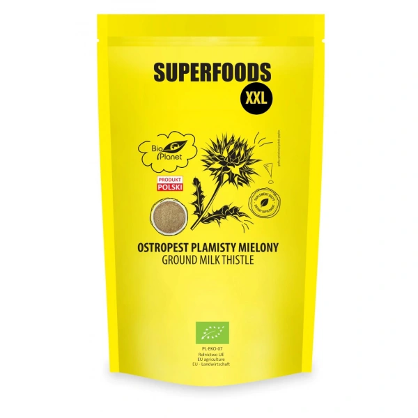Ostropest plamisty mielony bio 600 g - bio planet